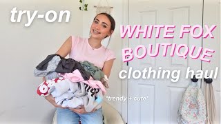 winter clothing haul  outfit inspo ft white fox boutique [upl. by Dita]