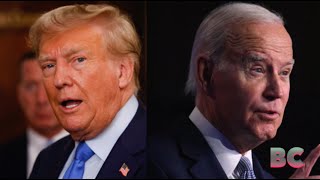 Biden Trump polling nearly even in general election matchup [upl. by Nomolos]