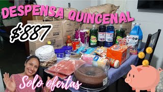 🪙SOLO OFERTAS💰  DESPENSA QUINCENAL [upl. by Rodina]