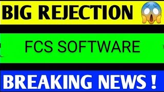 Fcs software share latest news fcs software share latest news today fcs software share news [upl. by Edurtreg]