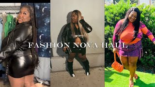 TRENDY PLUS SIZED FASHION NOVA TRY ON HAUL [upl. by Leddy]