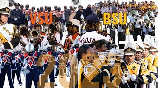 2023 Bowie State University and Virginia State University Field Show Battle [upl. by Orji146]