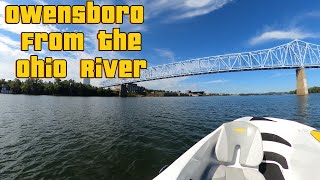 SeaDoo speedster Ohio River boat trip pt2 [upl. by Blayze]