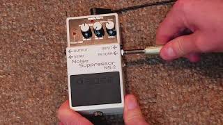 How To Use The Boss NS2 Noise Suppressor Pedal More Effectively [upl. by Flavio]