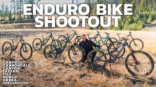 Enduro Bike Shootout Finale  The Best Enduro Bike in our Group is mtb [upl. by Yrahk198]