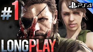 PS4 Metal Gear Solid 5 Phantom Pain Part 1  Gameplay Live Stream MGS5 Walkthrough 1080p [upl. by Mayhs]