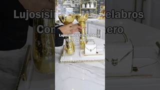 LUJOSÍSIMOS CANDELABROS ELEGANTES Y CON POCO DINERO😱 trending [upl. by Mason]