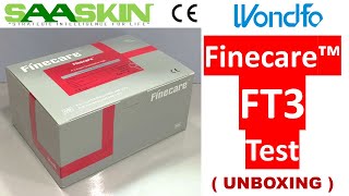 Wondfo Finecare™ fT3 Rapid Quantitative Test  UNBOXING  FIA Test  W200 [upl. by Hennie]