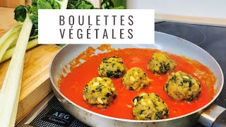 Boulettes faciles aux blettes et lentilles corail │Recette vegan sans gluten [upl. by Odawa338]