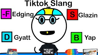 Every Tiktok Slang Word RANKED [upl. by Elia]