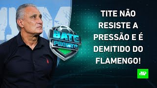 CAIU Tite é DEMITIDO do Flamengo e Filipe Luís vira INTERINO SPFC BATE Corinthians  BATEPRONTO [upl. by Acenahs]