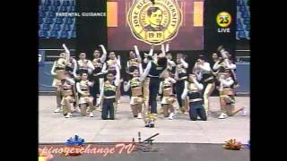 Jose Rizal University Pep Squad NCAA CHEERLEADING 2009 [upl. by Rotow431]