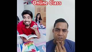 Online Class funny video ✒️  ऑनलाइन क्लास 🤪 [upl. by Eidualc]