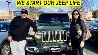 First family drive  2021 Jeep Sahara Wrangler Unlimited [upl. by Alexandrina]