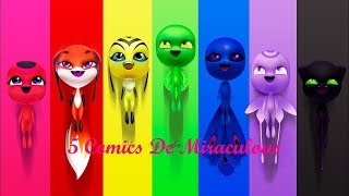 quot5 Cómics De Miraculousquot [upl. by Voss]