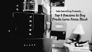 WHY YOU SHOULD BUY PRADA LUNA ROSSA BLACK NOW [upl. by Eecats]