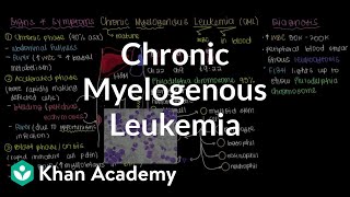 What is chronic myelogenous leukemia  Hematologic System Diseases  NCLEXRN  Khan Academy [upl. by Hartman737]