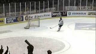 Goalkeeper scores a goal  Vesa Toskala [upl. by Esirec61]