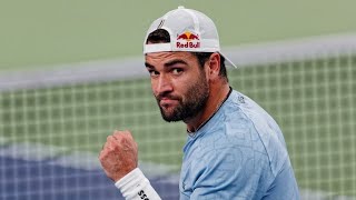 berrettini di rovescio wawrinka non è mai troppo tardi [upl. by Anilec]