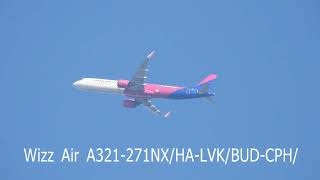 Departing And Cruising Planes Over Budapest 20241107 [upl. by Yznil]