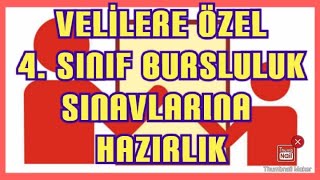 4 SINIF BURSLULUK SINAVINA HAZIRLIK 4SINIF BURSLULUK SORULARI [upl. by Enihpets146]