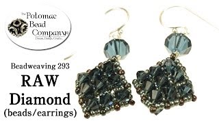 How to Make RAW Diamond Beads or Earrings [upl. by Rieth]