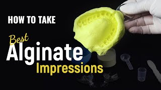 Dental Impressions StepbyStep Guide to Denture Fitting with Alginate Impression Materials [upl. by Sabec]