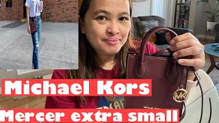 Michael Kors Mercer extra small crossbody bag [upl. by Newell]