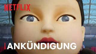 Squid Game Staffel 2  Ankündigung  Netflix [upl. by Ahsinrac]