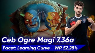 Ceb NEW OGRE MAGI 736a SUPPORT 5 Pos  Dota 2 Pro Gameplay [upl. by Uos313]