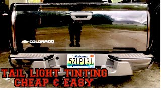 CHEVY COLORADO TAILLIGHT TINT [upl. by Eltsyrc163]