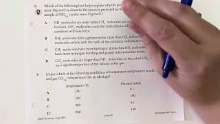 AP Chemistry Unit 36 Practice Problems [upl. by Homerus]