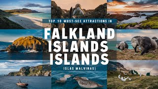 Top 10 MustSee Attractions in Falkland Islands Islas Malvinas [upl. by Noiramaj]