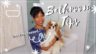 🛁10 Tips For Keeping a Clean and Organized Bathroom 🧻 [upl. by Hildick990]