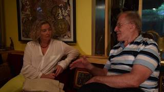 Alphonso Lingis  Lithuanian roots Parents Chicago With Dalia Staponkute Part 01 [upl. by Apoor]