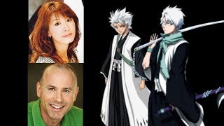 Anime Voice Comparison Toshiro Hitsugaya Bleach [upl. by Cleopatre]