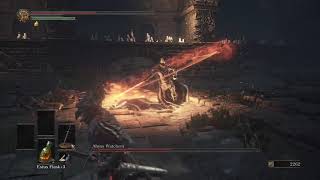 DARK SOULS III ABYSS WATCHER CHEESE FEST WE TOOK OUT THE ABYSS WATCHERS NICE AND EARLY [upl. by Aihsined]