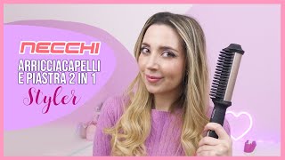 Arricciacapelli 2 in 1 Necchi  Tutorial e Review [upl. by Anawot]