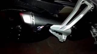 Ducati Multistrada 1200s DVT  Termignoni vs Stock exhaust sound [upl. by Faubert]