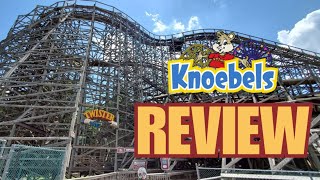 Twister Review Knoebels Wooden Roller Coaster  Underrated Coaster [upl. by Stesha]