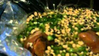 SlowCooker Spicy BlackEyed Peas [upl. by Maurili]