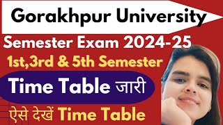 DDU Semester Exam 2024 Time Table OUT IDDU 1st 3rd amp 5th Semester Exam Shedule BABcomBsc [upl. by Ezaria858]