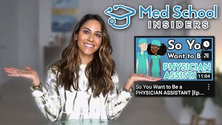 PHYSICIAN ASSISTANT Reacts So you Want to be a Physician Assistant  Med School Insiders [upl. by Adalbert]