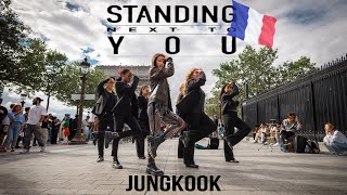 KPOP IN PUBLIC  ONE TAKE Standing Next To You  JungKook  정국  In Paris [upl. by Annoyk]