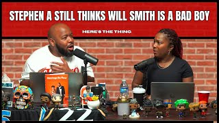 Stephen A Still Thinks Will Smith is a Bad Boy  heresthething [upl. by Maridel631]