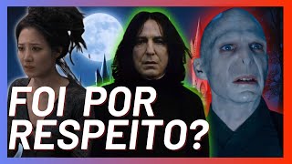 POR QUE VOLDEMORT NÃO USOU AVADA KEDAVRA EM SNAPE [upl. by Saunderson]