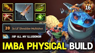 IMBA PHYSICAL BUILD Offlane Snapfire With LVL20 TT Brutal Multi Lils Shredder Ez Delete Naga Siren [upl. by Tinya868]