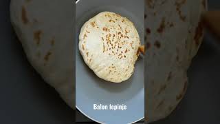 BALON LEPINJE ▶️ Bazlama turski recept shorts [upl. by Klump425]