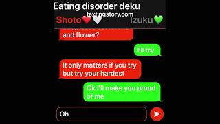 Eating disorder deku tdbkdk [upl. by Madden]