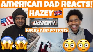 HAZEY  Packs and Potions Official Video AMERICAN DAD REACTS 🇺🇸 [upl. by Airemahs311]